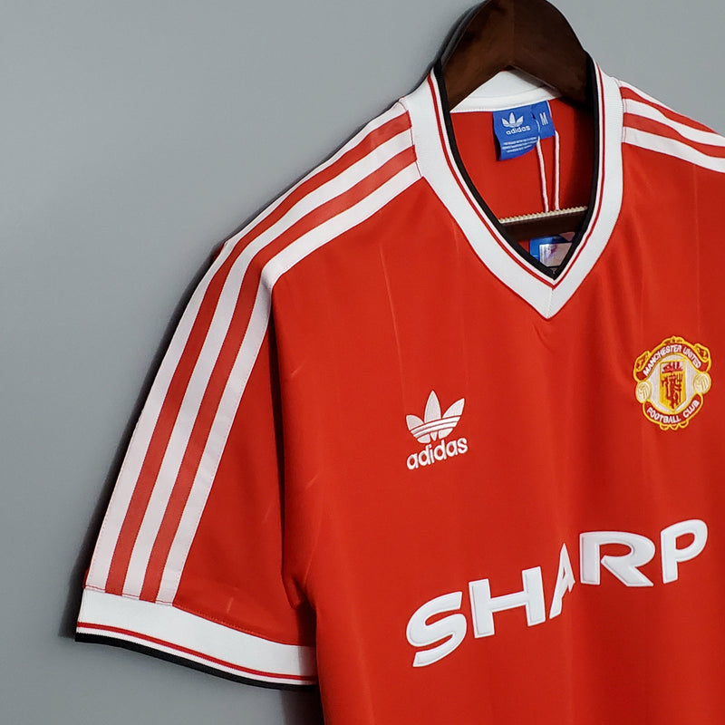 MANCHESTER UNITED I 1983 MAN (RETRO) - Wizard Jerseys