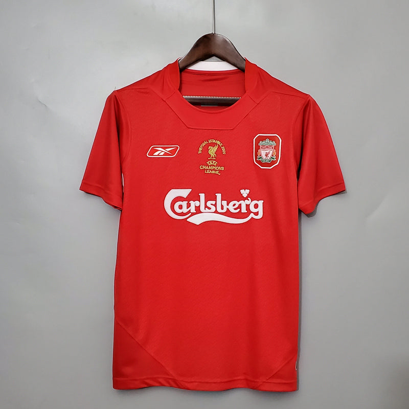 LIVERPOOL I 2005 CHAMPIONS LEAGUE MAN (RETRO) - Wizard Jerseys