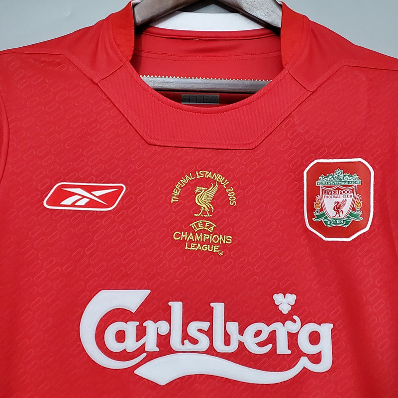 LIVERPOOL I 2005 CHAMPIONS LEAGUE MAN (RETRO) - Wizard Jerseys