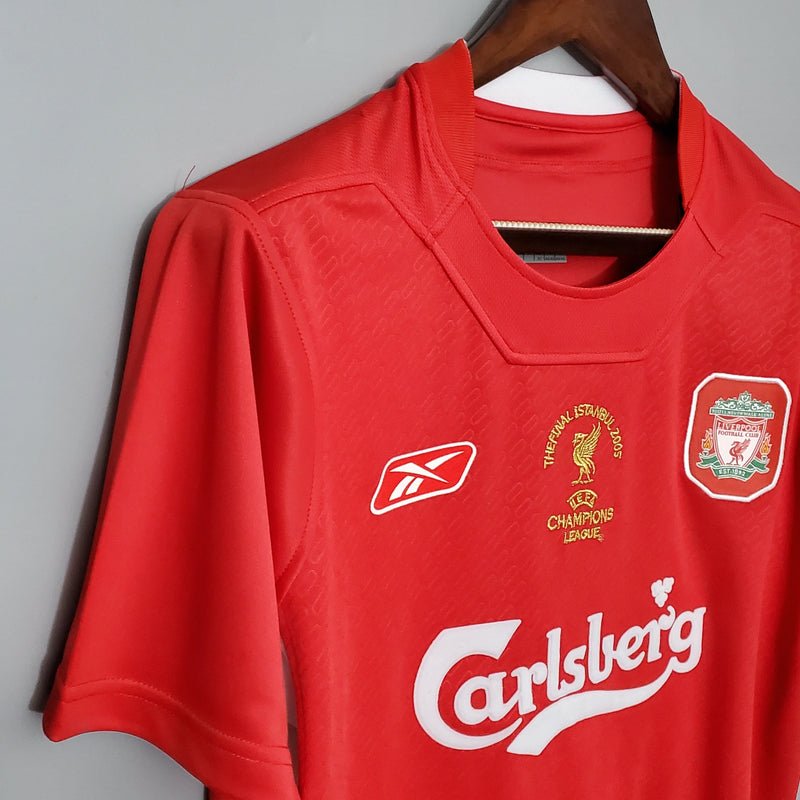 LIVERPOOL I 2005 CHAMPIONS LEAGUE MAN (RETRO) - Wizard Jerseys