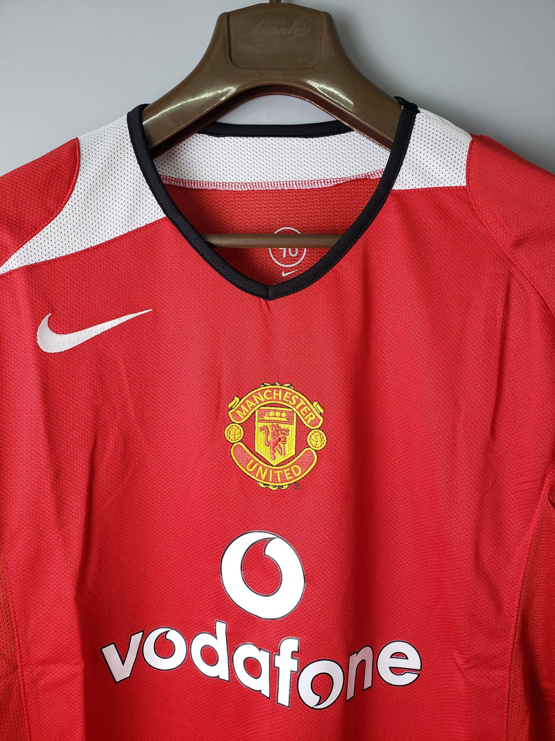 MANCHESTER UNITED I 2005 MAN (RETRO) LONG SLEEVE - Wizard Jerseys