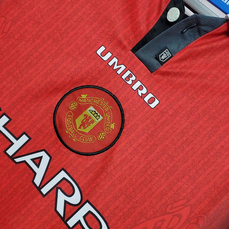 MANCHESTER UNITED I 1996 MAN (RETRO) LONG SLEEVE - Wizard Jerseys