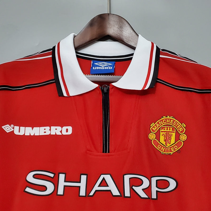 MANCHESTER UNITED I 98/99 MAN (RETRO) LONG SLEEVE - Wizard Jerseys