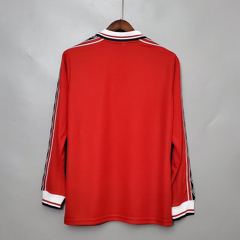 MANCHESTER UNITED I 98/99 MAN (RETRO) LONG SLEEVE - Wizard Jerseys