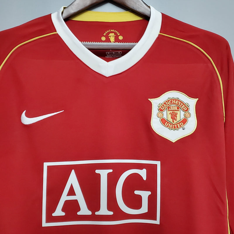 MANCHESTER UNITED I 06/07 MAN (RETRO) LONG SLEEVE - Wizard Jerseys