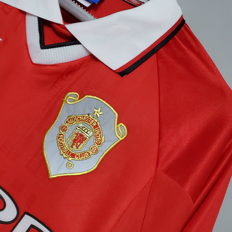 MANCHESTER UNITED I 99/00 MAN (RETRO) LONG SLEEVE - Wizard Jerseys