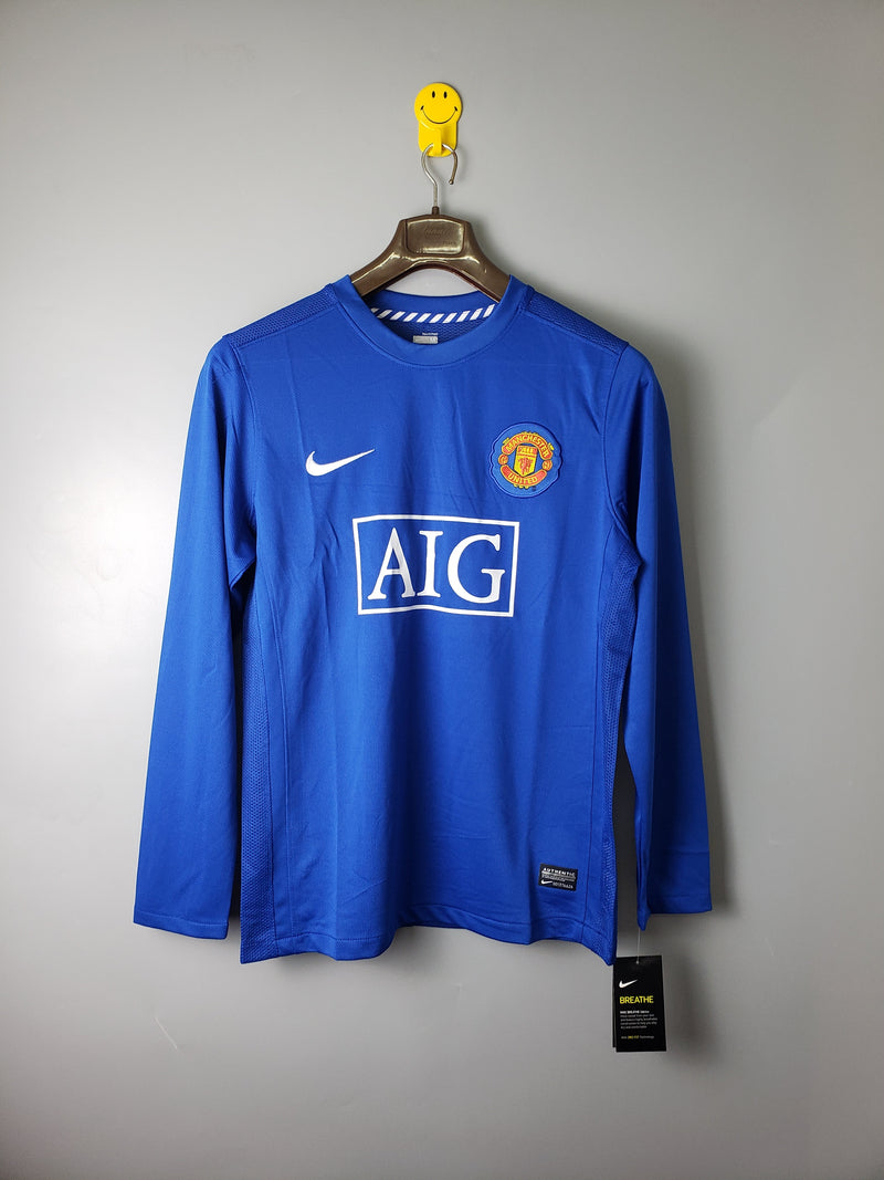 MANCHESTER UNITED I 07/08 MAN (RETRO) LONG SLEEVE - Wizard Jerseys