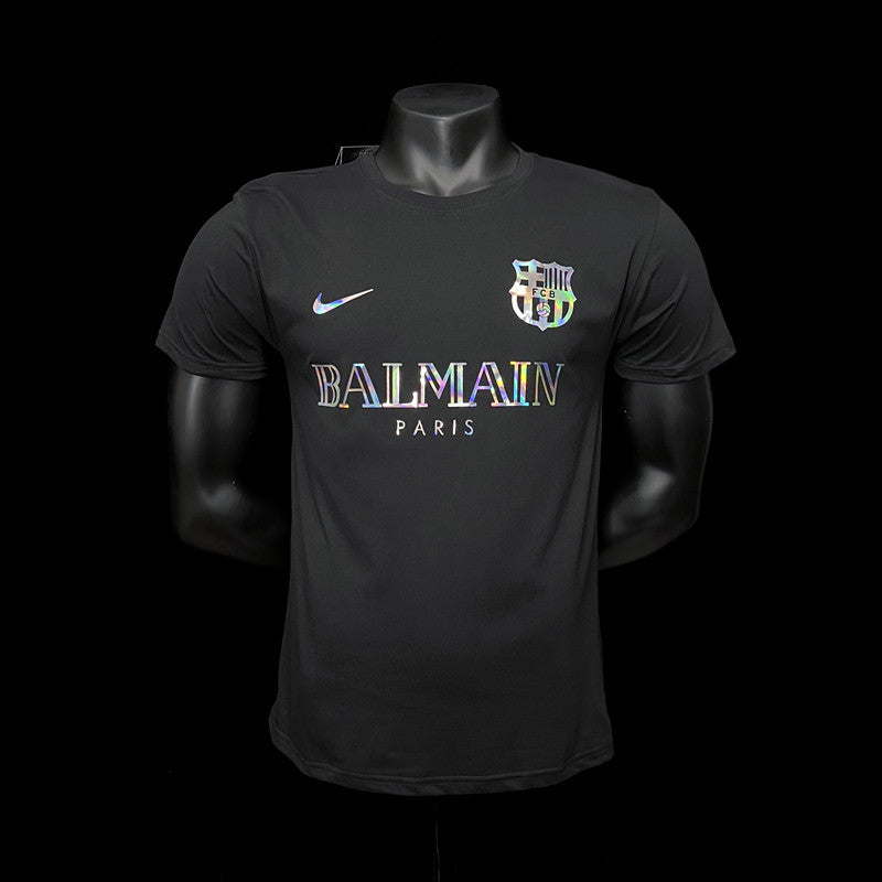 BARCELONA LIMITED EDITION BALMAIN PARIS BLACK 24/25 MAN (PLAYER VERSION) - Wizard Jerseys