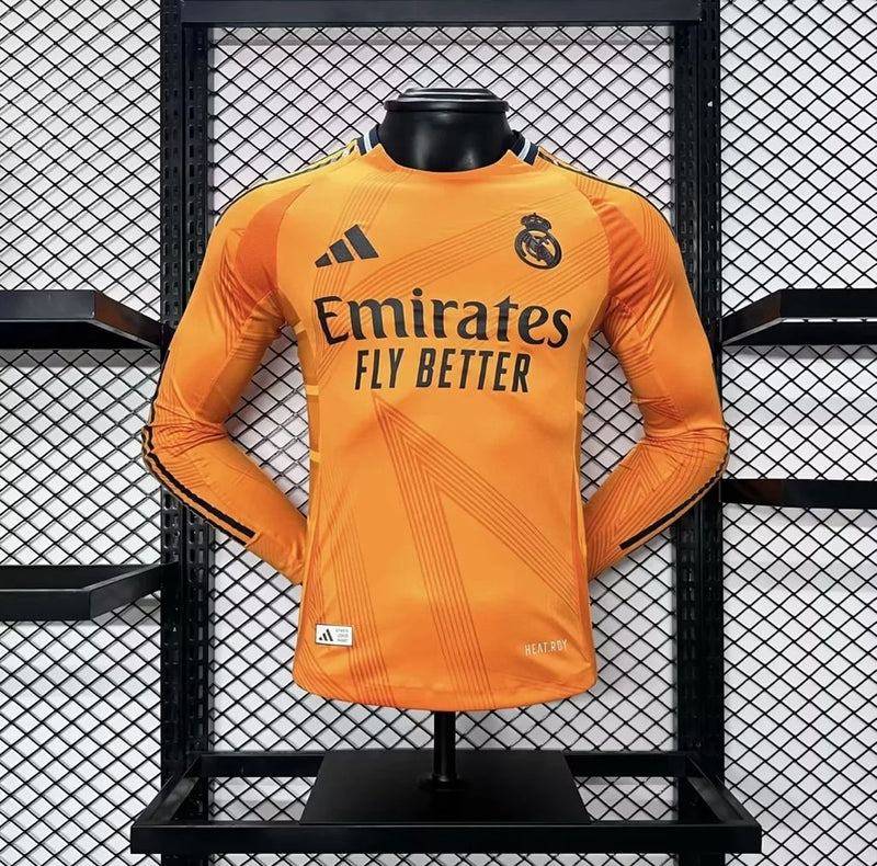 REAL MADRID II 24/25 MAN (PLAYER VERSION) LONG SLEEVE - Wizard Jerseys