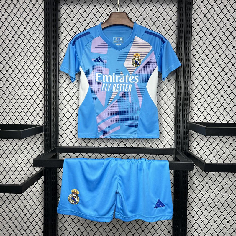 REAL MADRID GOALKEEPER I 24/25 CHILDREN'S SET - Wizard Jerseys