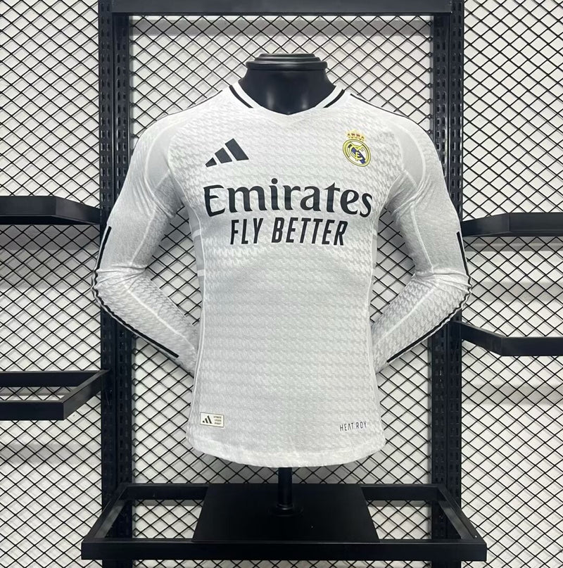 REAL MADRID I 24/25 MAN (PLAYER VERSION) LONG SLEEVE - Wizard Jerseys