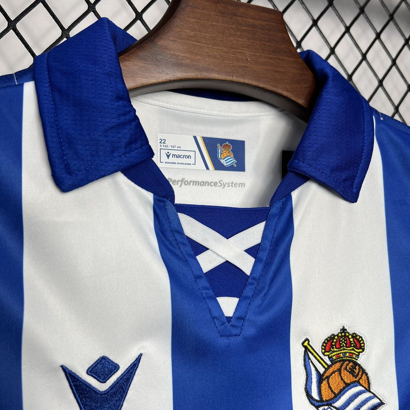 REAL SOCIEDAD I 24/25 CHILDREN'S SET - Wizard Jerseys